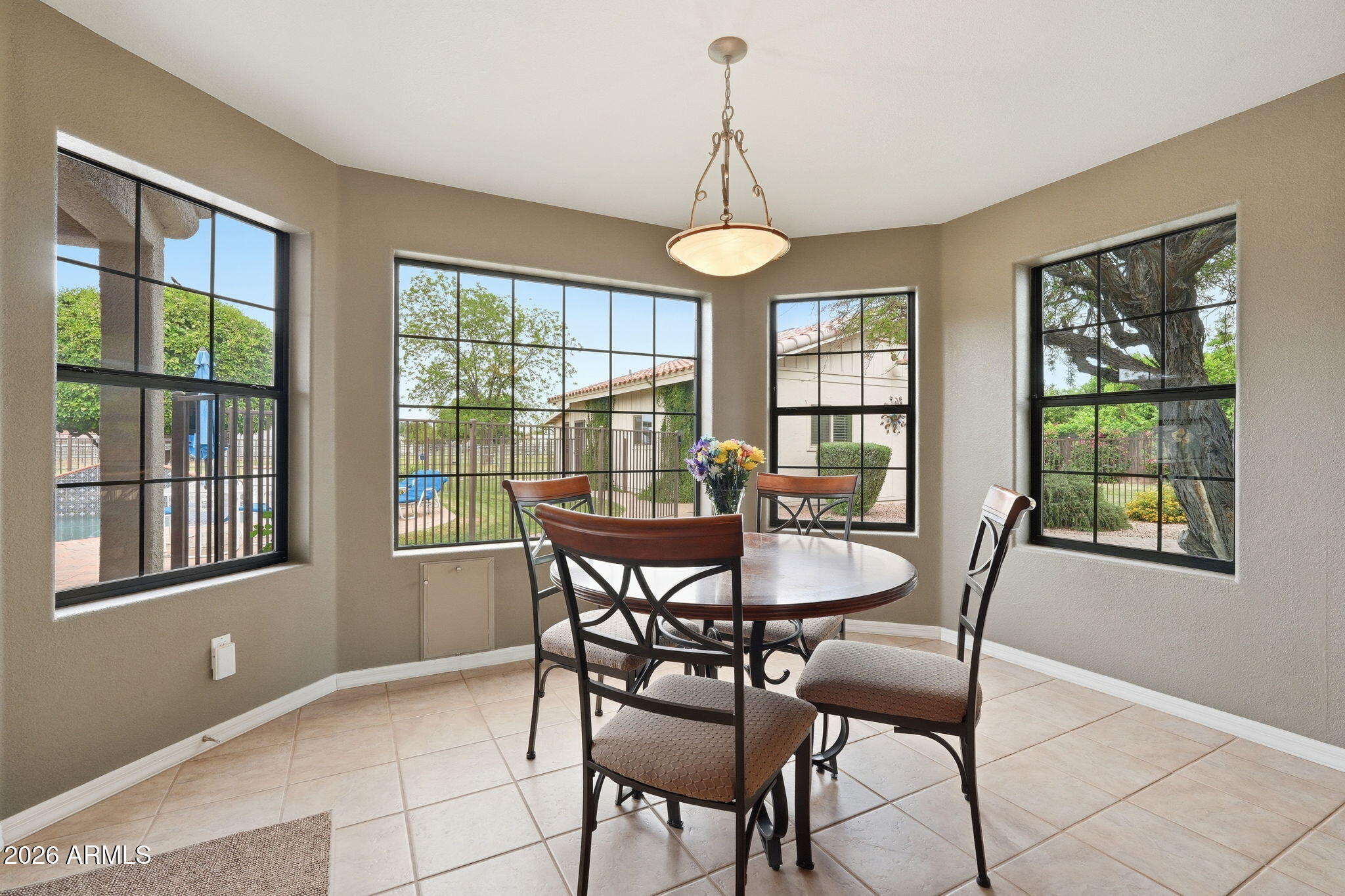 332 East Harrison Street Gilbert, AZ 85295 - Photo 37 of 101 a view of a dining room with furniture window and outside view