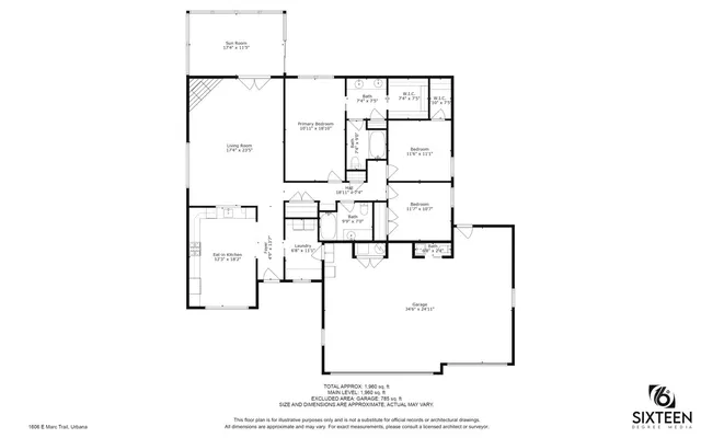 $350,000 | 1606 East Marc Trail, Urbana, IL 61802