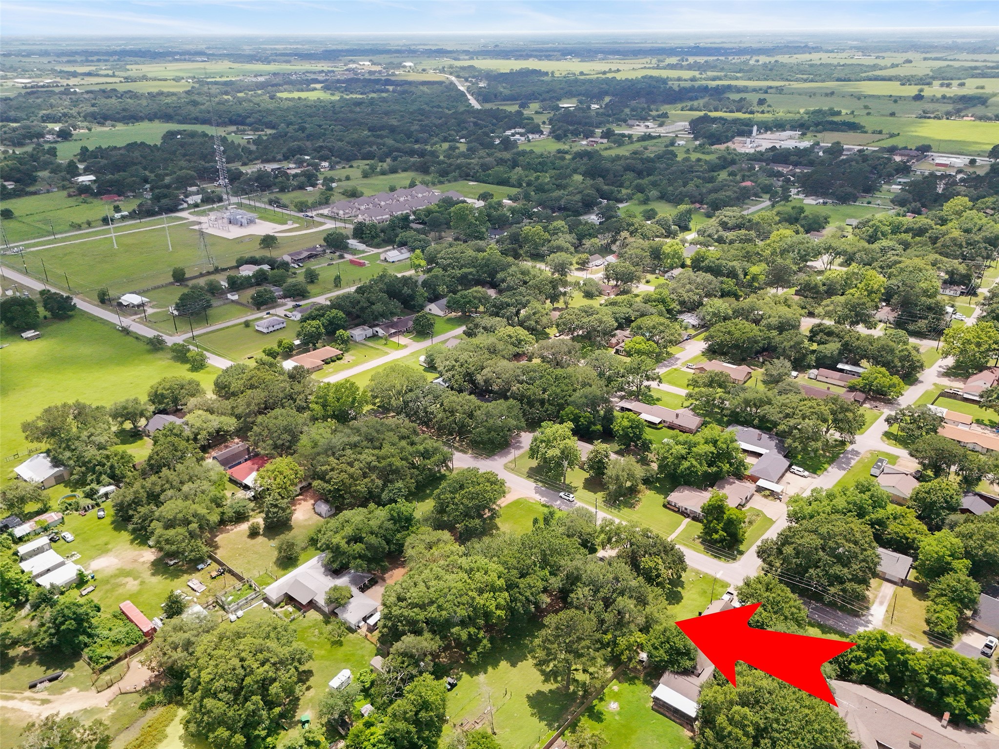 504 Walnut Street Waller, TX 77484 - Photo 25 of 35 Aerial View
