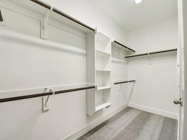 a view of walk in closet