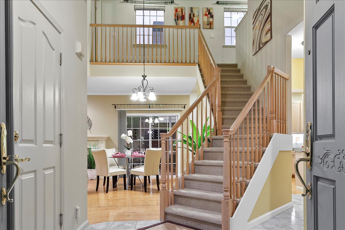 136 Redding Road Campbell, CA 95008 - Photo 2 of 30 a view of entryway and hall with wooden floor