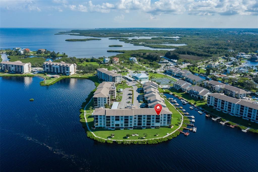 8150 Brent Street, Unit 742 Port Richey, FL 34668 - Photo 43 of 51 a view of a lake in middle of the town