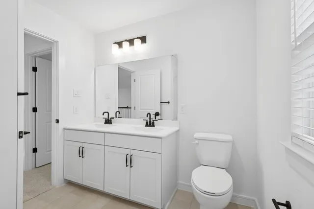 a view of room with hardwood floor