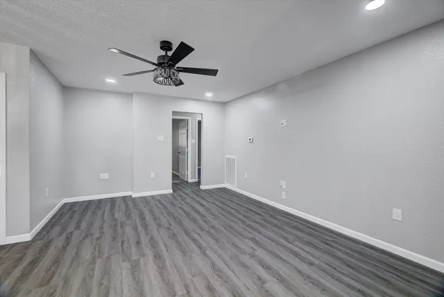 a view of a kitchen and dining room