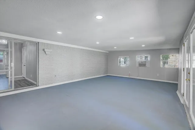 a view of outdoor space and swimming pool