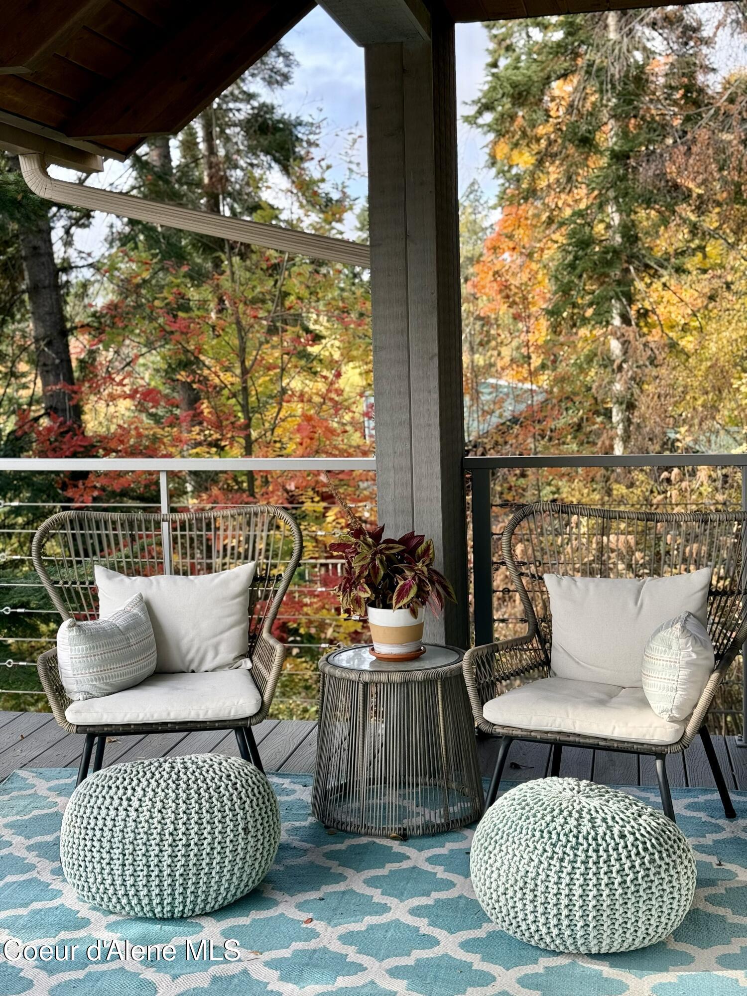 17718 East Cape Horn Road Bayview, ID 83803 - Photo 57 of 61 Deck Seating