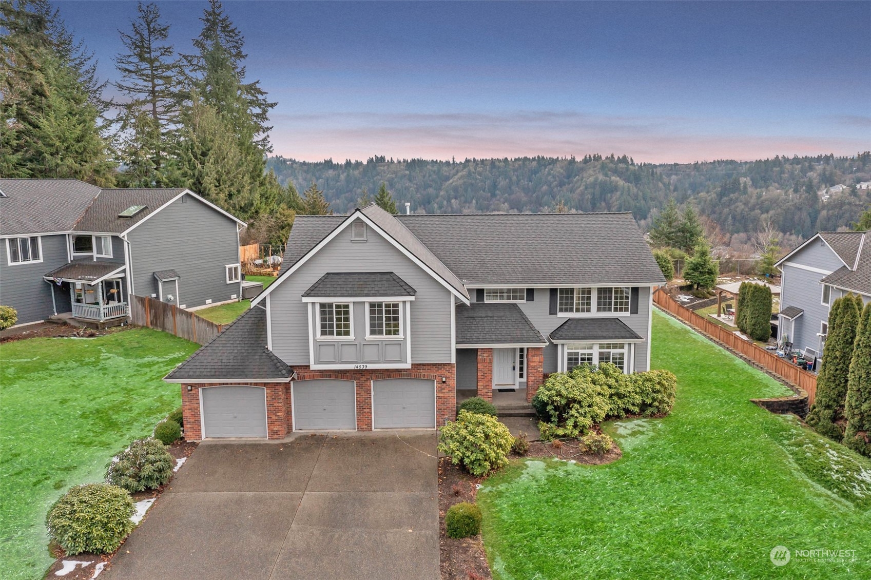 14539 144th Place Southeast Renton, WA 98059 - Photo 3 of 37 front view of a house with a yard