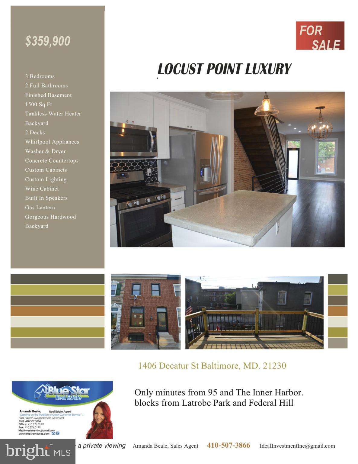 1406 Decatur Street Baltimore, MD 21230 - Photo 23 of 23 Interior (General)