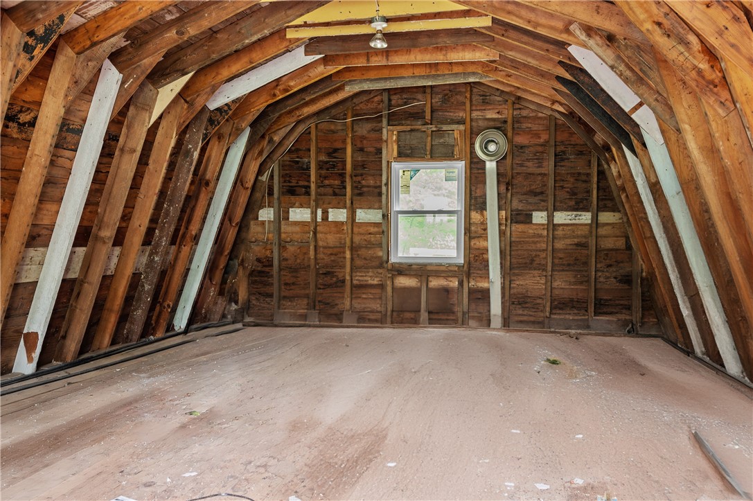 71 Collins Taft Road Burrillville, RI 02830 - Photo 11 of 39 Great storage or studio potential over the workshop area of the garage!