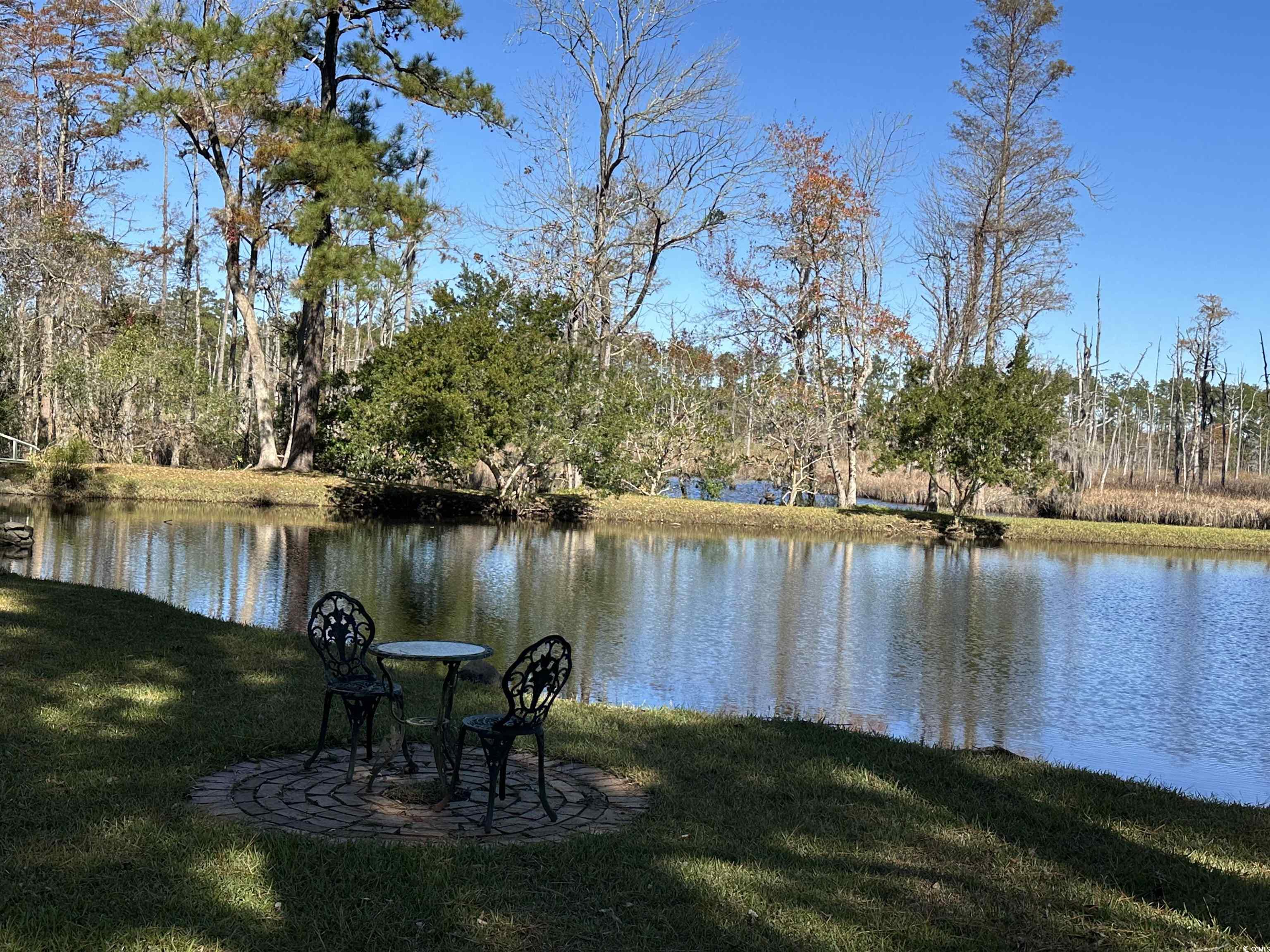 2840 Pennyroyal Road Georgetown, SC 29440 - Photo 12 of 36 View of grassy yard with a water view and a patio area