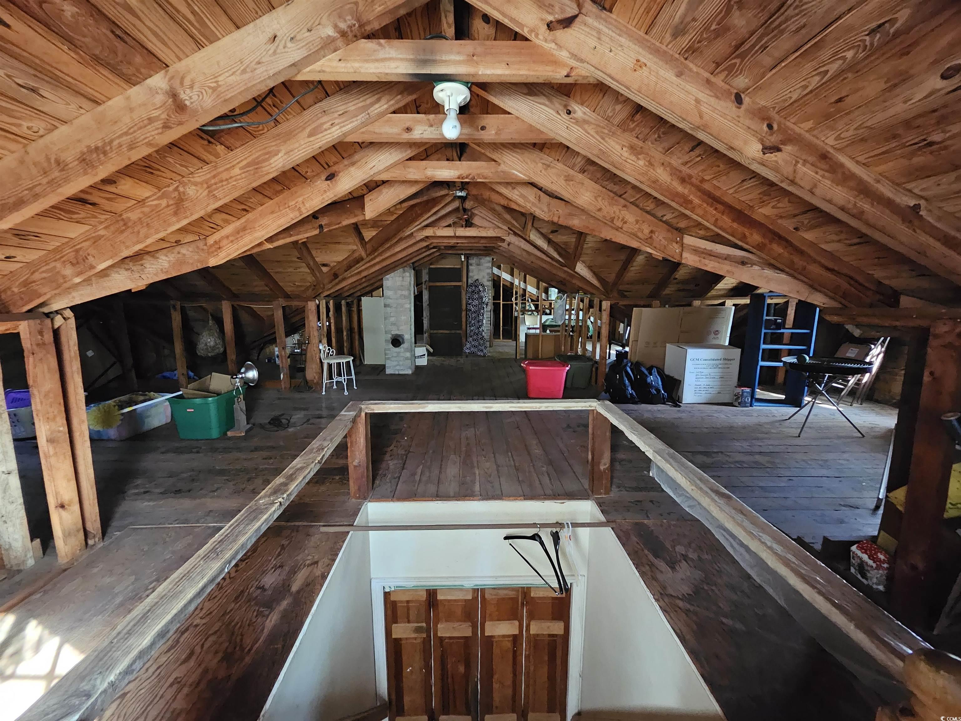 2840 Pennyroyal Road Georgetown, SC 29440 - Photo 35 of 36 Attic with an upstairs landing