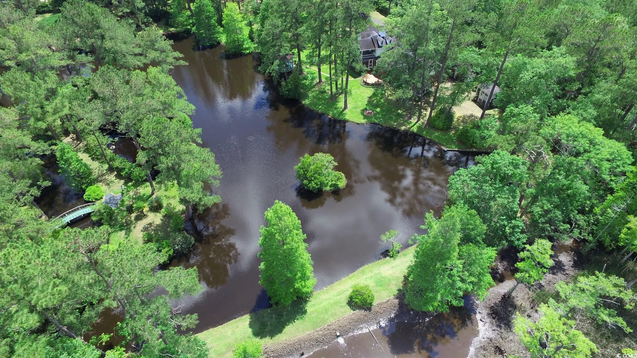 2840 Pennyroyal Road Georgetown, SC 29440 - Photo 8 of 36 Drone / aerial view of a nearby body of water