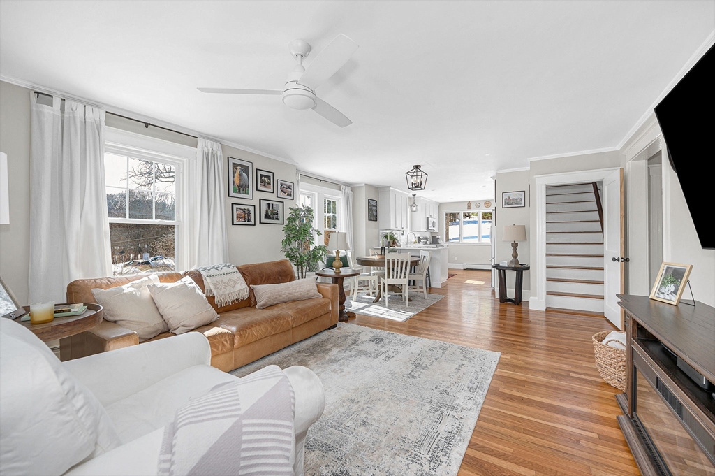 430 West Street Reading, MA 01867 - Photo 2 of 35 a living room with furniture and wooden floor