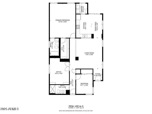 a bedroom with a bed couch and a dresser