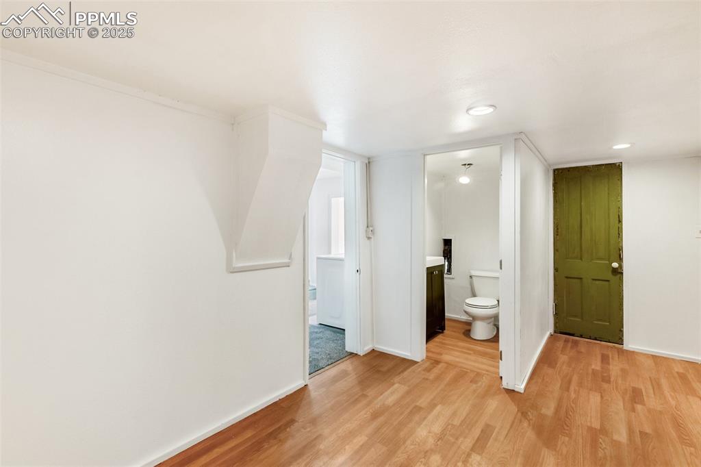 210 7th Street Victor, CO 80860 - Photo 33 of 38 a bathroom with a sink and a toilet