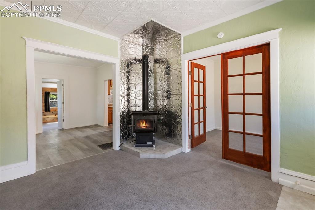 210 7th Street Victor, CO 80860 - Photo 8 of 38 wooden floor and windows in a room