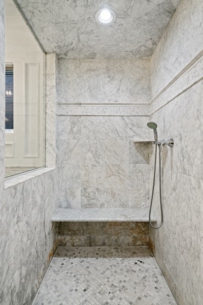 1904 West Wolfram Street Chicago, IL 60657 - Photo 33 of 56 a bathroom with a shower