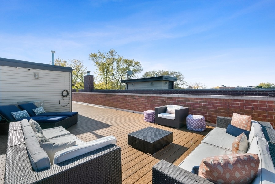 1904 West Wolfram Street Chicago, IL 60657 - Photo 52 of 56 a view of terrace with seating space and barbeque oven