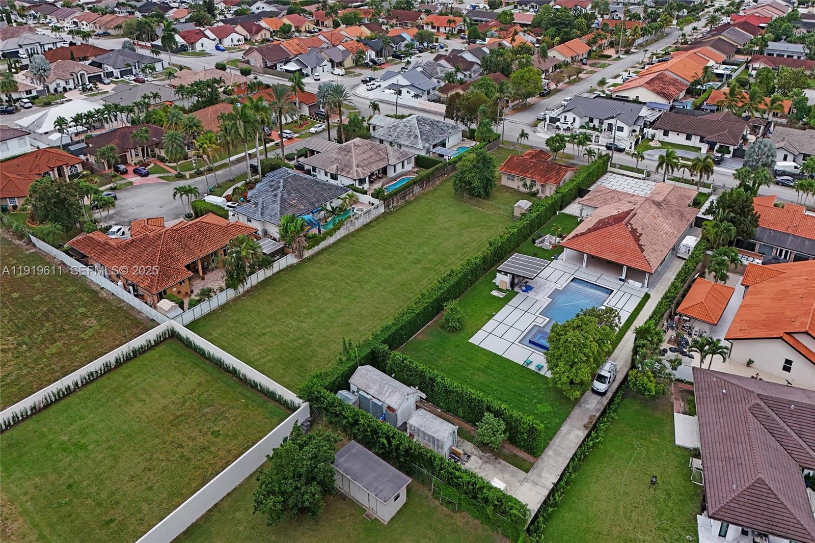 13401 Southwest 38th Street Miami, FL 33175 - Photo 28 of 45 an aerial view of tennis court
