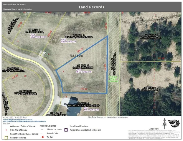 $23,500 | 1009 Mill Pond Circle, Weyauwega, WI 54983