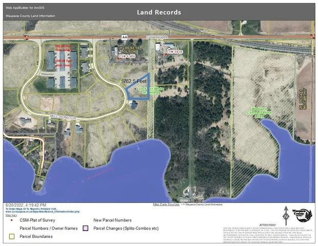$23,500 | 1009 Mill Pond Circle, Weyauwega, WI 54983