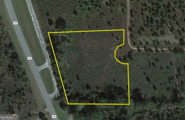 a bird view of a house