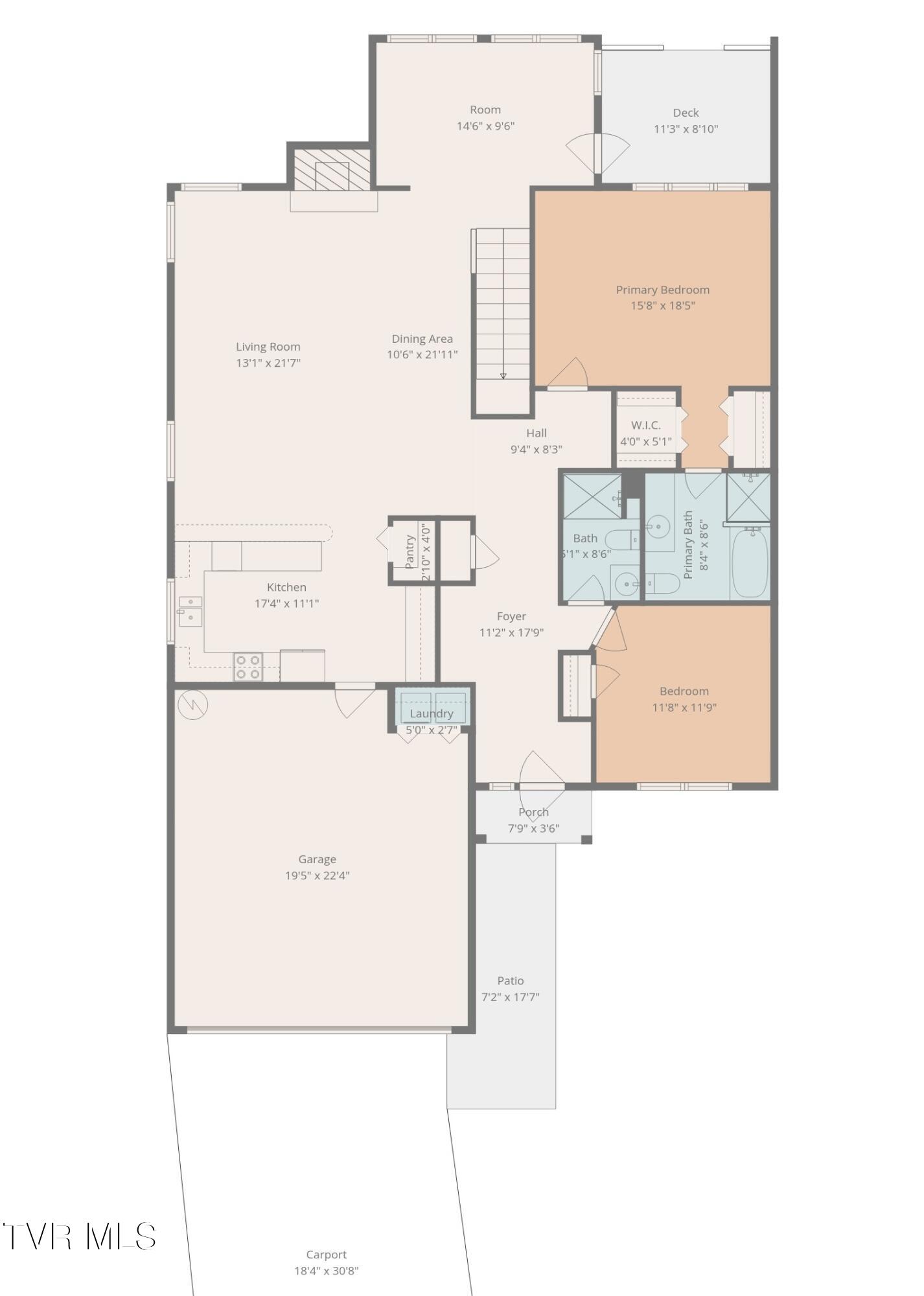 1705 Veranda Court, Unit 23 Greeneville, TN 37745 - Photo 49 of 53 *1st_floor_1705_veranda_court_greenevill
