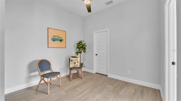 a view of a small room