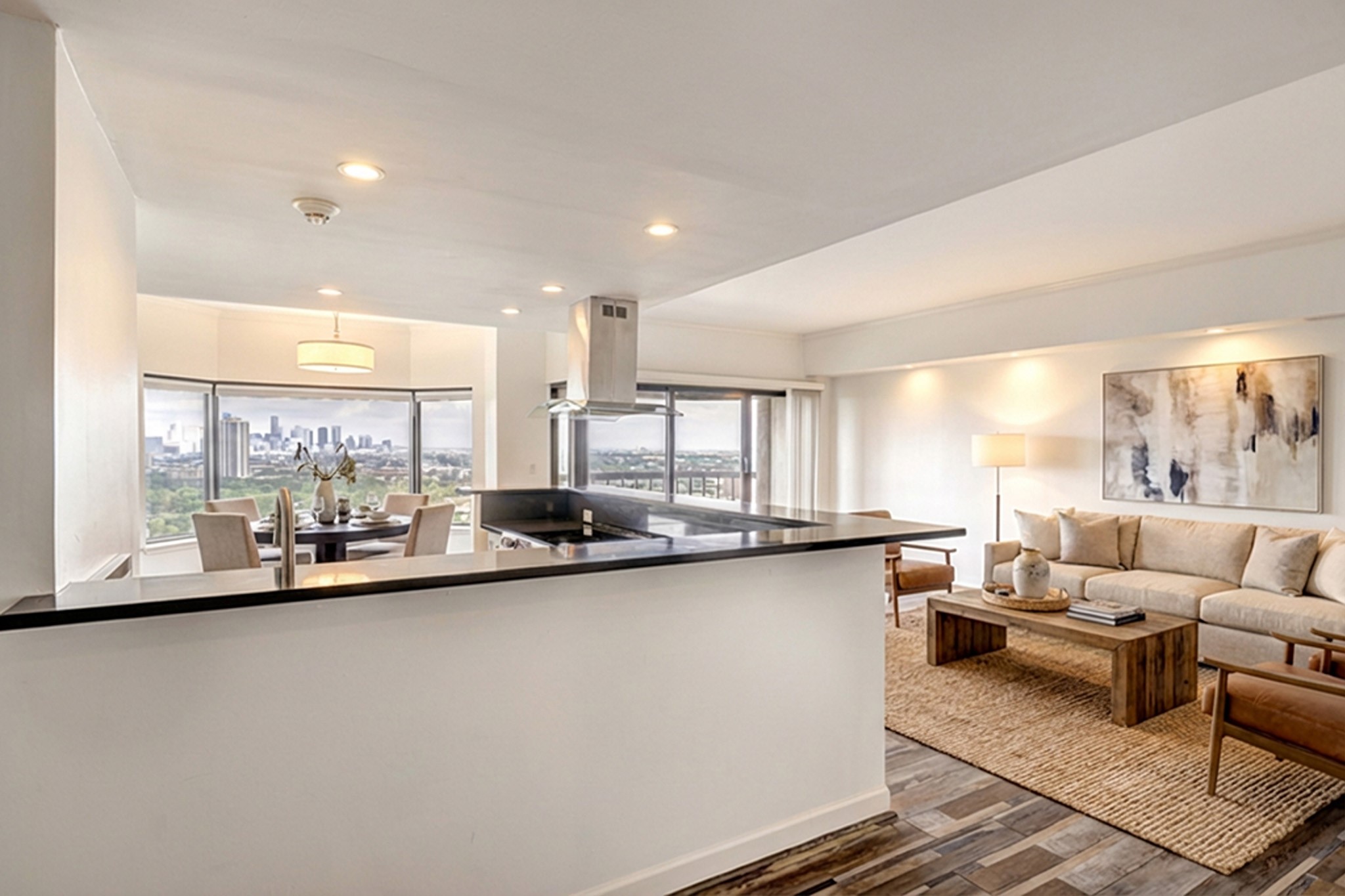 2001 Holcombe Boulevard, Unit 2304 Houston, TX 77030 - Photo 3 of 19 a large living room with a large window