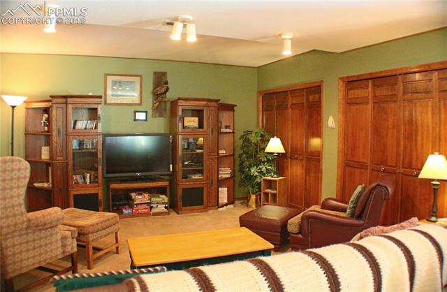 2465 Evergreen Road Colorado Springs, CO 80921 - Photo 19 of 25 Additional living room on lower level