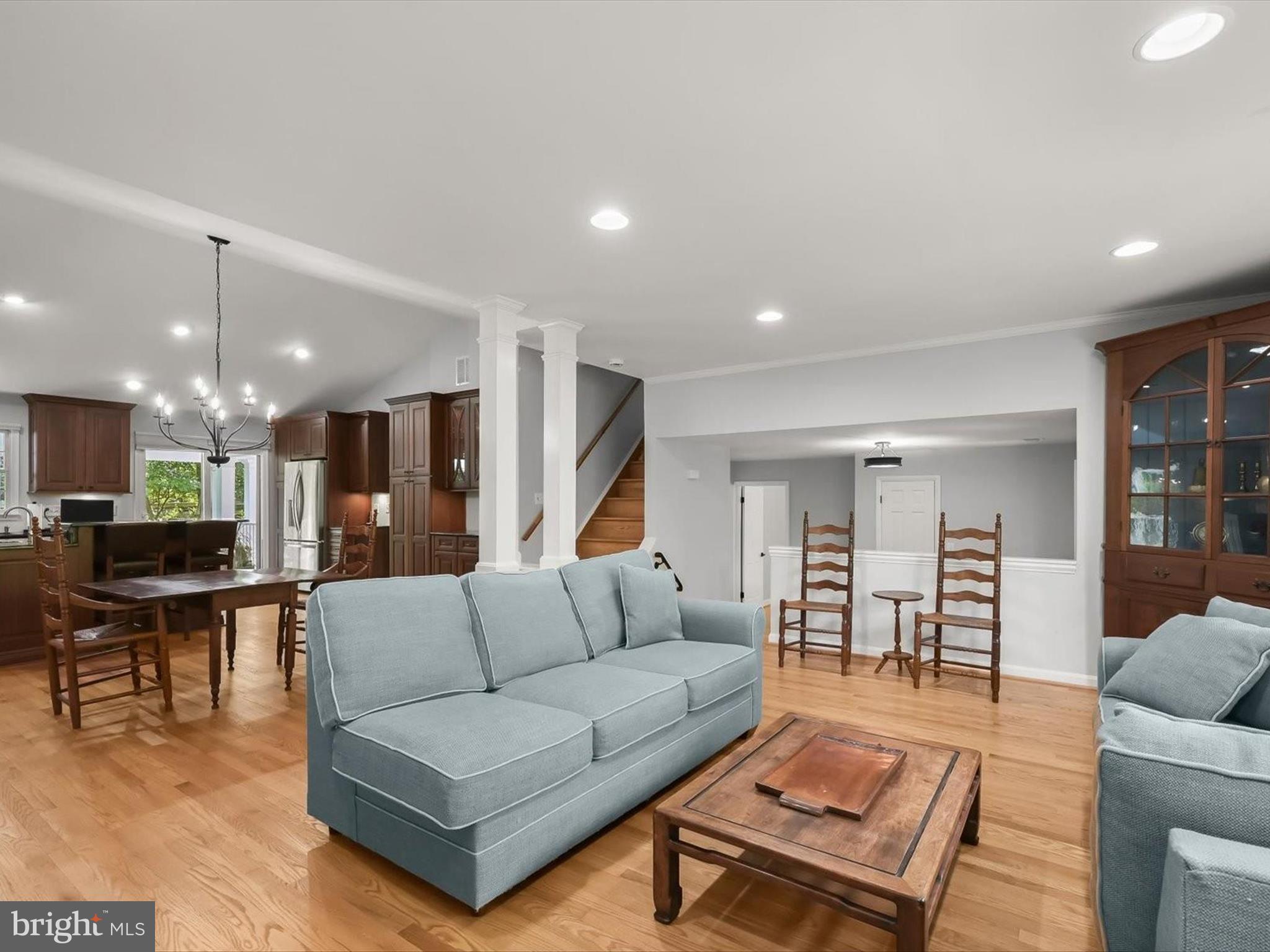 12402 Benson Branch Road Ellicott City, MD 21042 - Photo 12 of 77 Living Room - Hardwood Floors