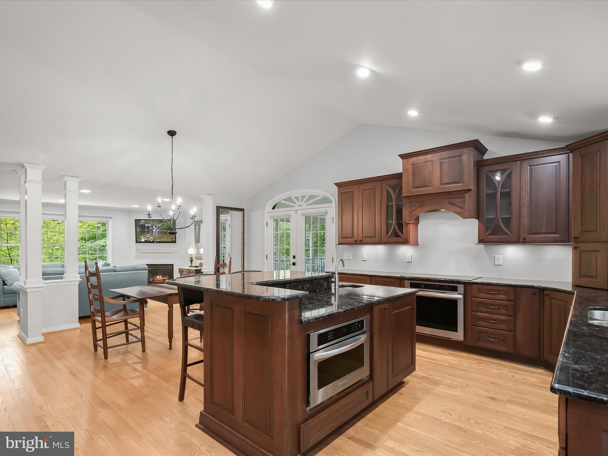 12402 Benson Branch Road Ellicott City, MD 21042 - Photo 15 of 77 Center Island with Breakfast Bar