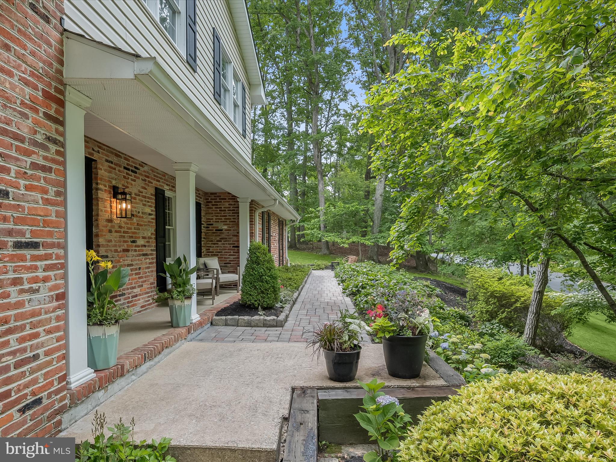 12402 Benson Branch Road Ellicott City, MD 21042 - Photo 65 of 77 Covered Front Porch