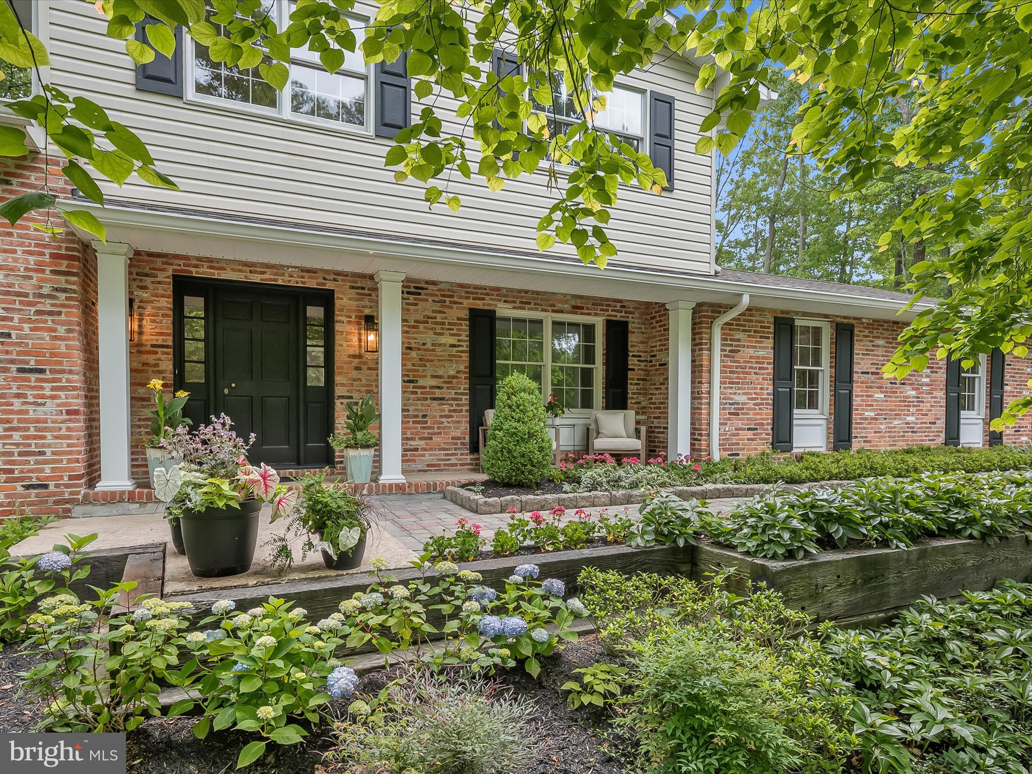 12402 Benson Branch Road Ellicott City, MD 21042 - Photo 66 of 77 Covered Front Porch