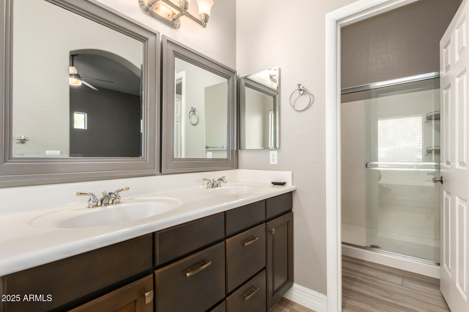 16607 North 50th Way Scottsdale, AZ 85254 - Photo 14 of 24 a bathroom with a double vanity sink mirror and double