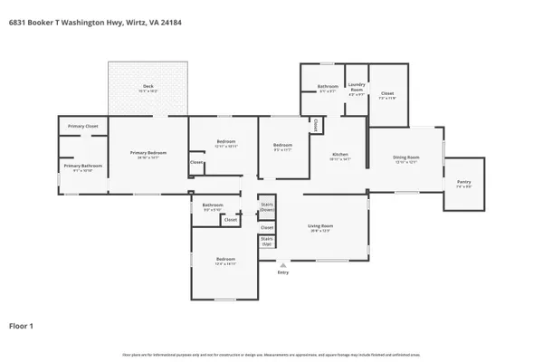 $447,500 | 6831 Booker T Washington Highway, Wirtz, VA 24184