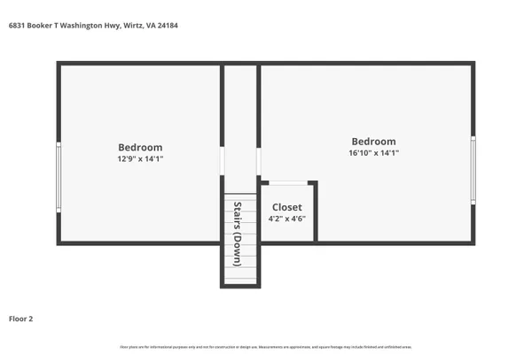 $447,500 | 6831 Booker T Washington Highway, Wirtz, VA 24184