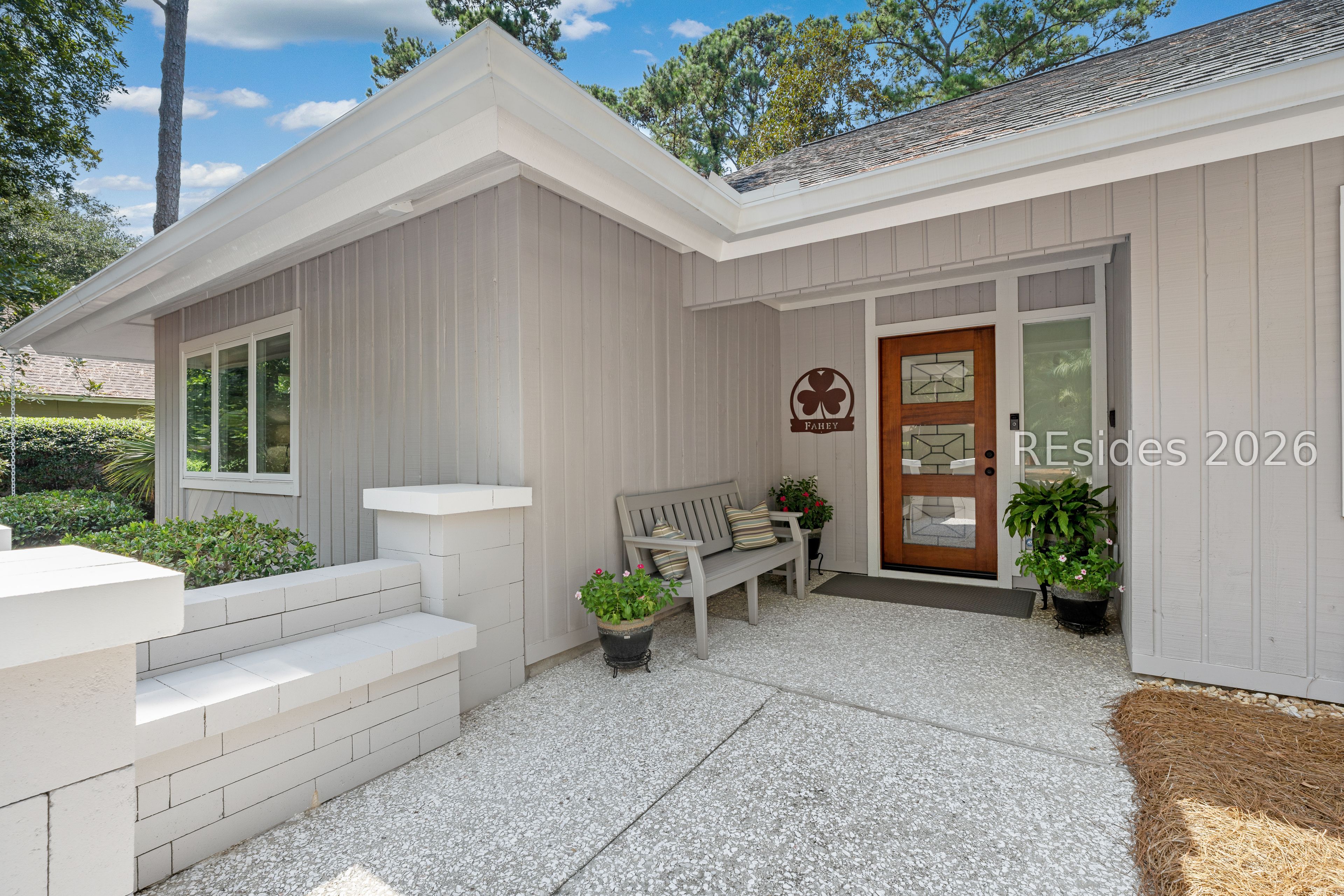 27 Pineland Road Hilton Head Island, SC 29926 - Photo 1 of 1 Tabby shell entry