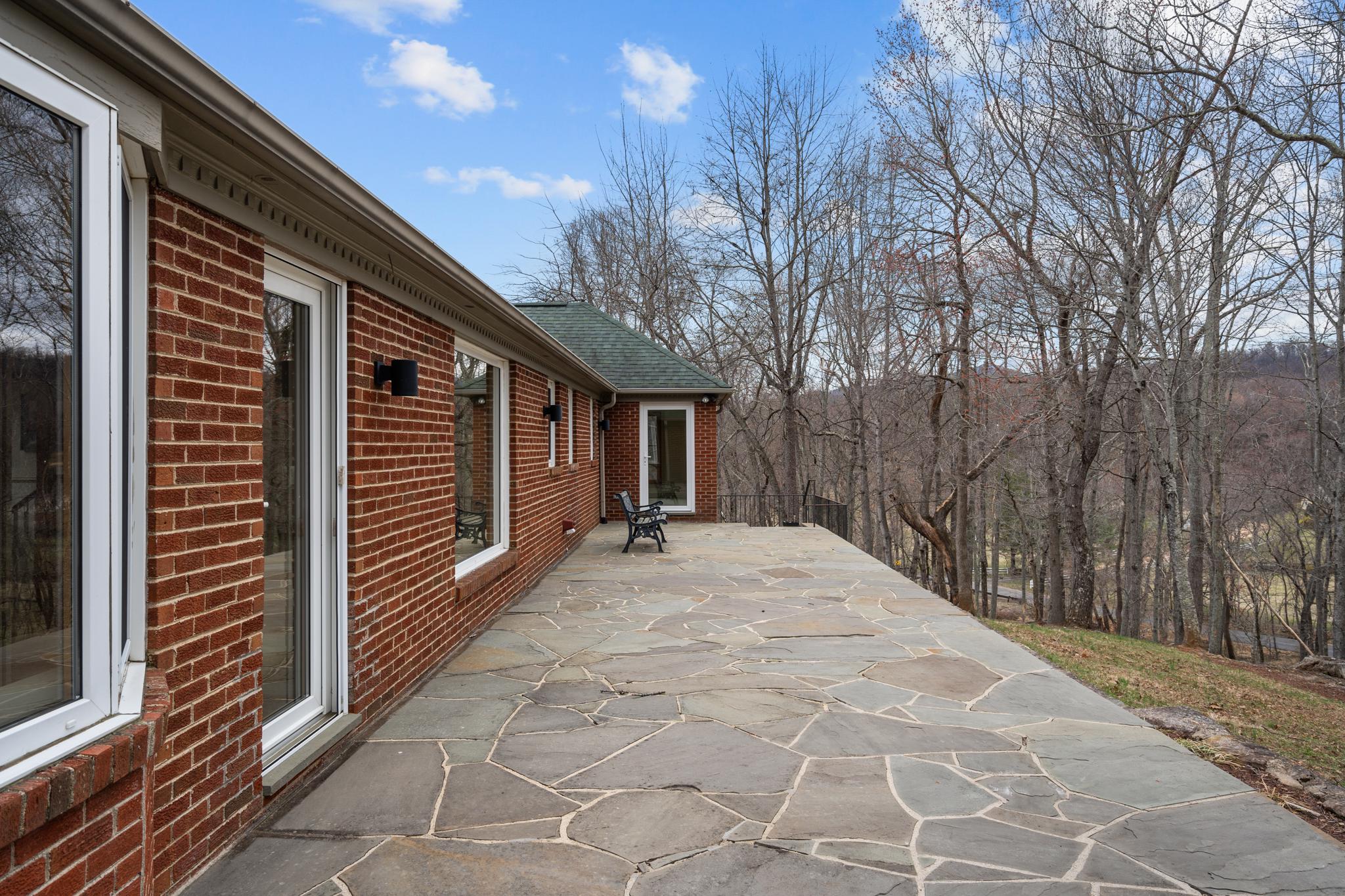 94 Old Hollow Road Sperryville, VA 22740 - Photo 24 of 38 Serene patio overlooking the Thornton River