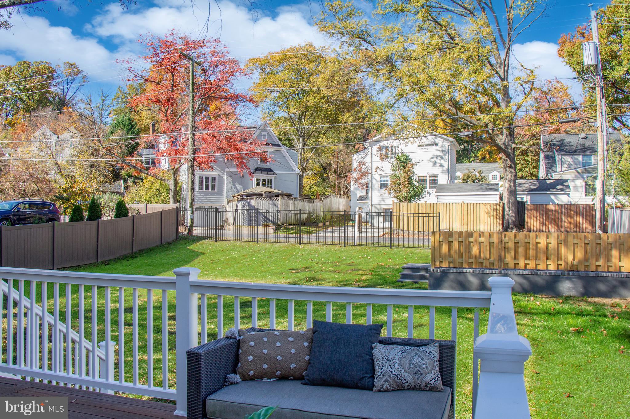 3602 Russell Road Alexandria, VA 22305 - Photo 4 of 66 Virtual rendering with fence addition