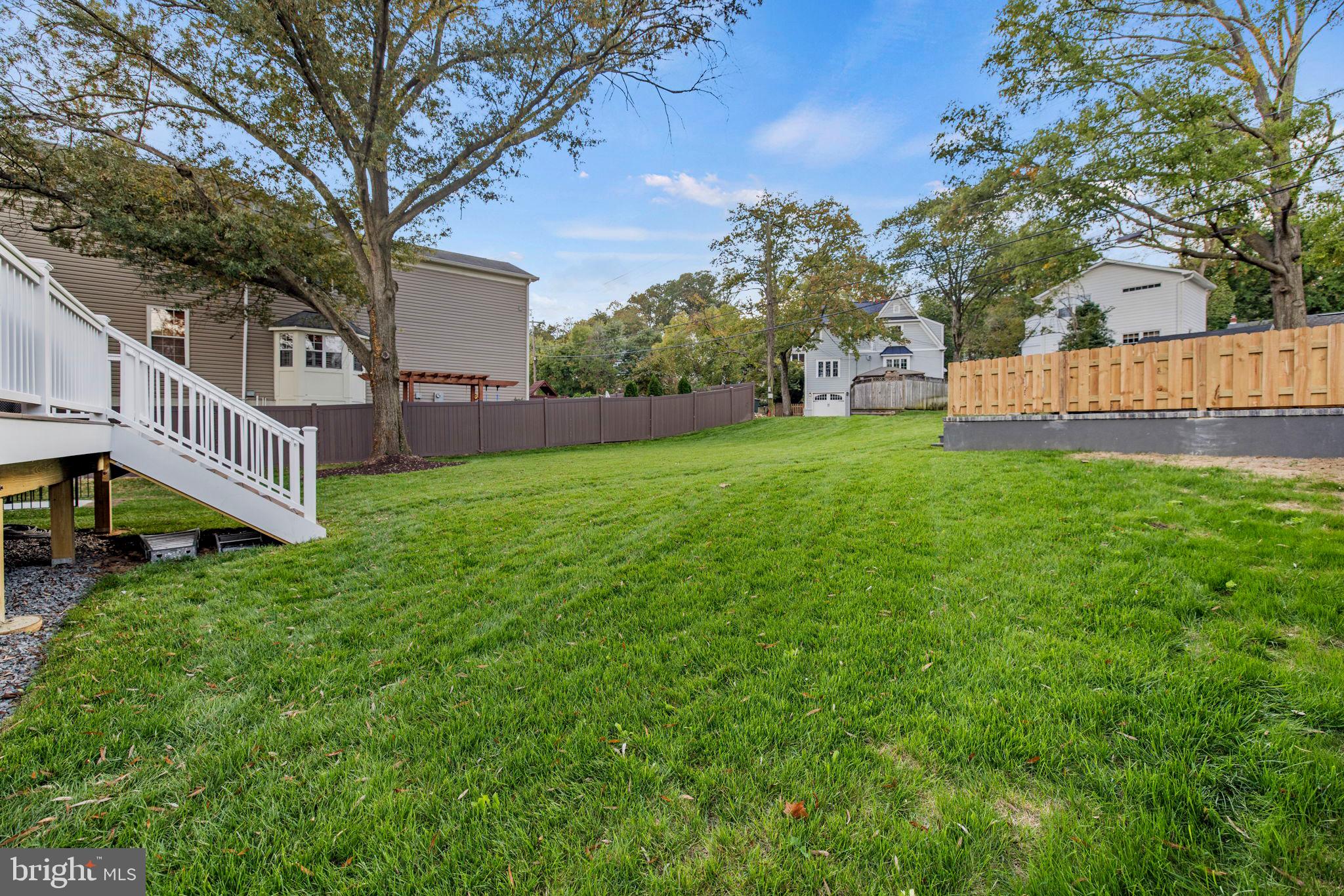 3602 Russell Road Alexandria, VA 22305 - Photo 49 of 66 Huge backyard!