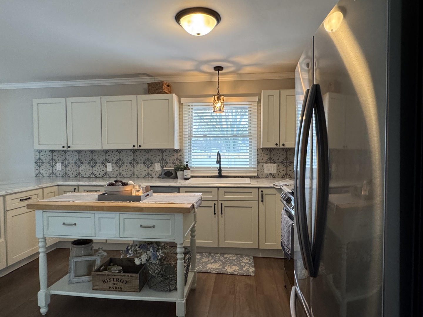 602 North Maple Street Herscher, IL 60941 - Photo 7 of 25 a kitchen with a sink appliances and cabinets