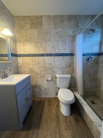 a bathroom with a sink and a toilet