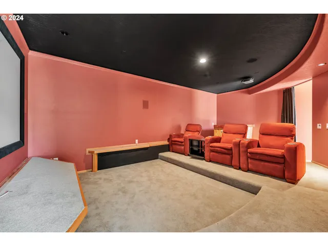 a view of a hallway with an empty room