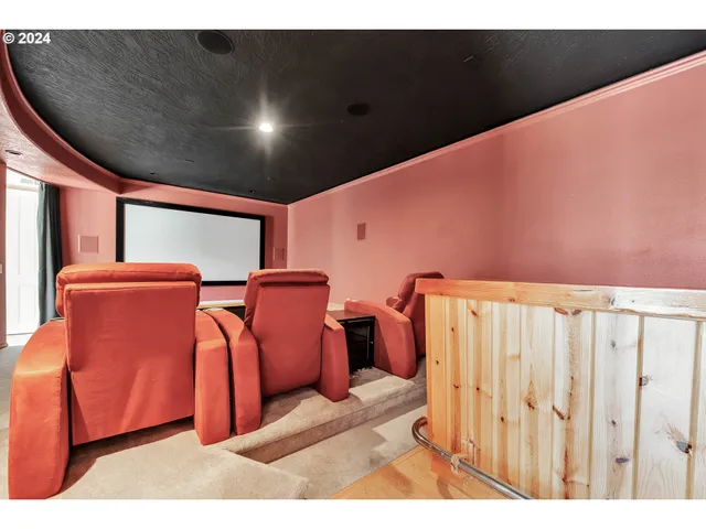 a bedroom with a bed and a table