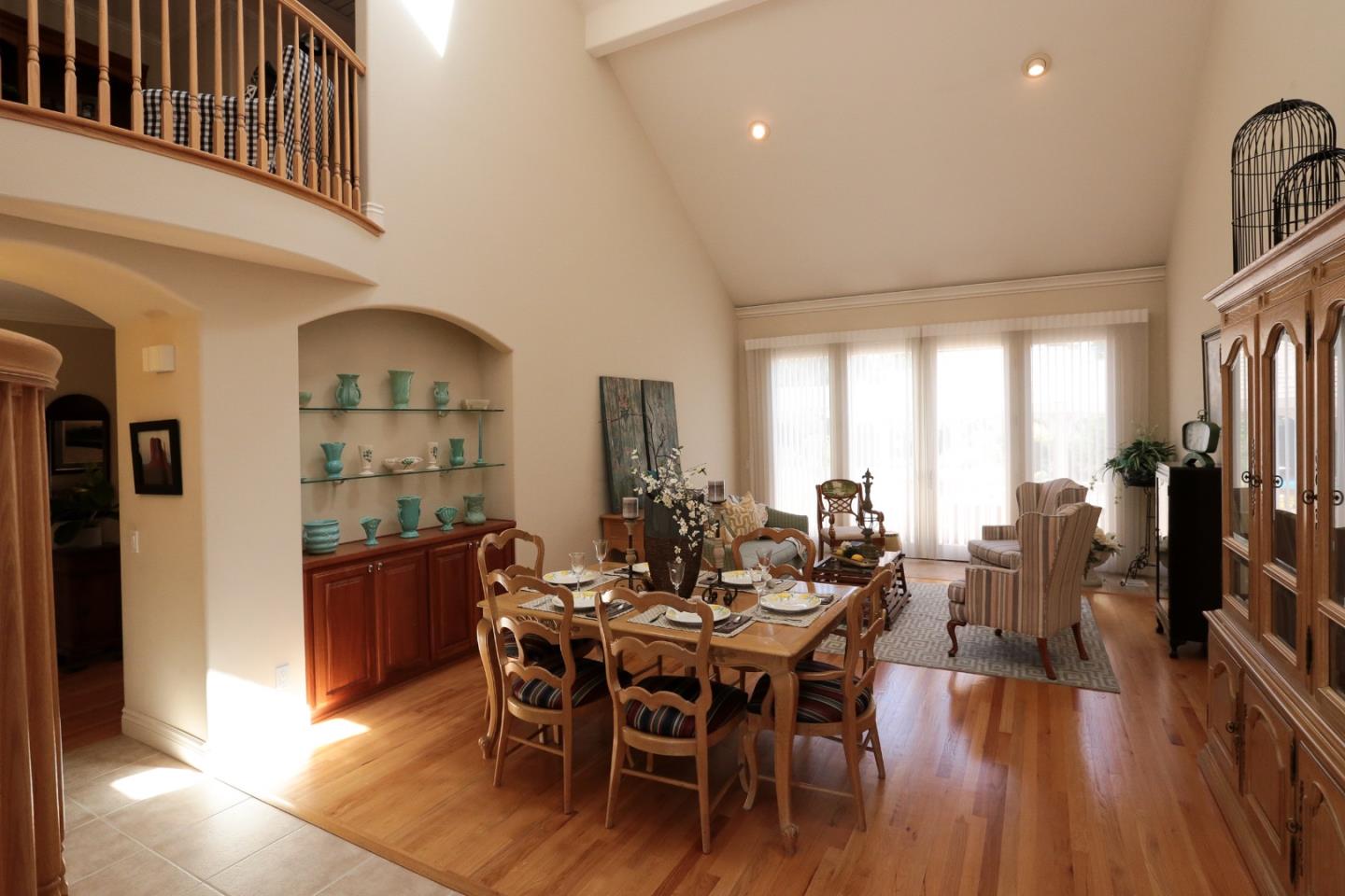 1068 Audrey Avenue Campbell, CA 95008 - Photo 4 of 47 a view of a dining room with furniture window and wooden floor