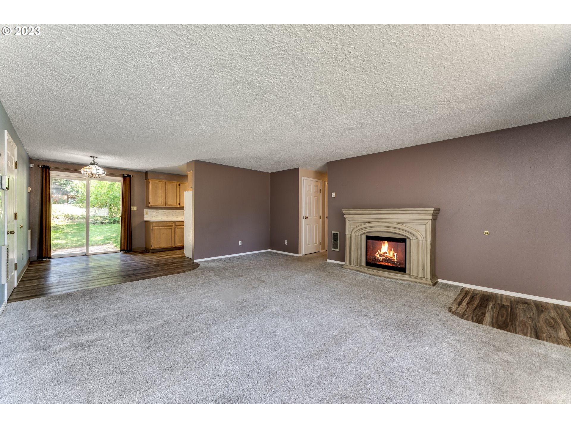 206 South 8th Avenue Ridgefield, WA 98642 - Photo 4 of 22 a view of an empty room with a window and fireplace