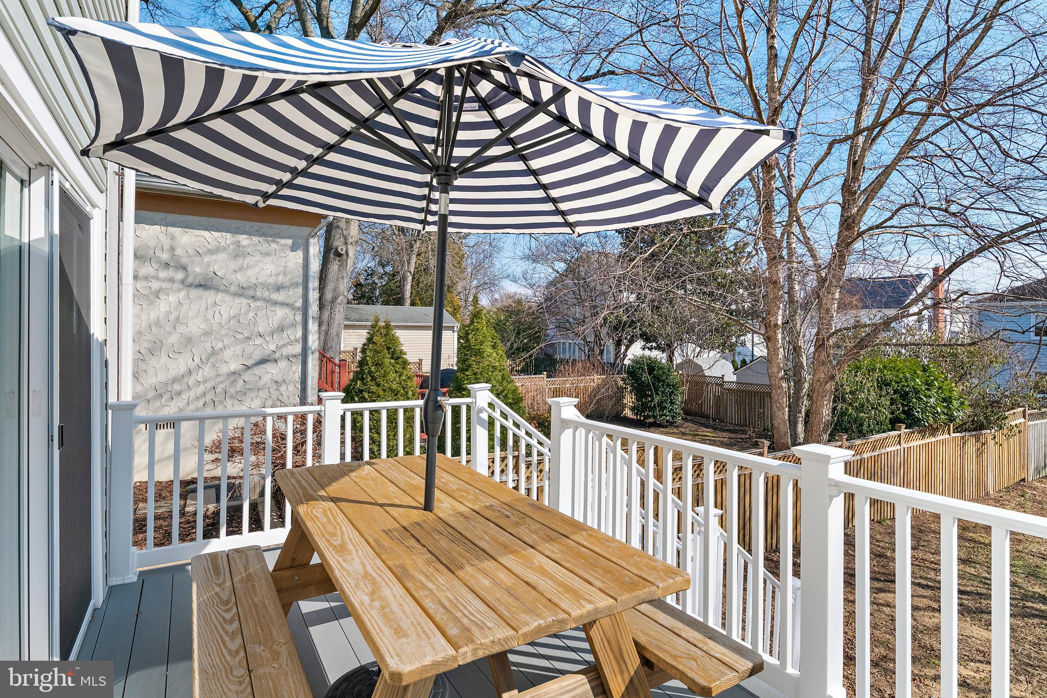13 German Street Annapolis, MD 21401 - Photo 38 of 44 Back deck for hosting crab feasts