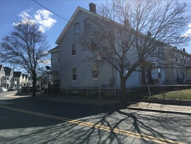 a backyard of a house