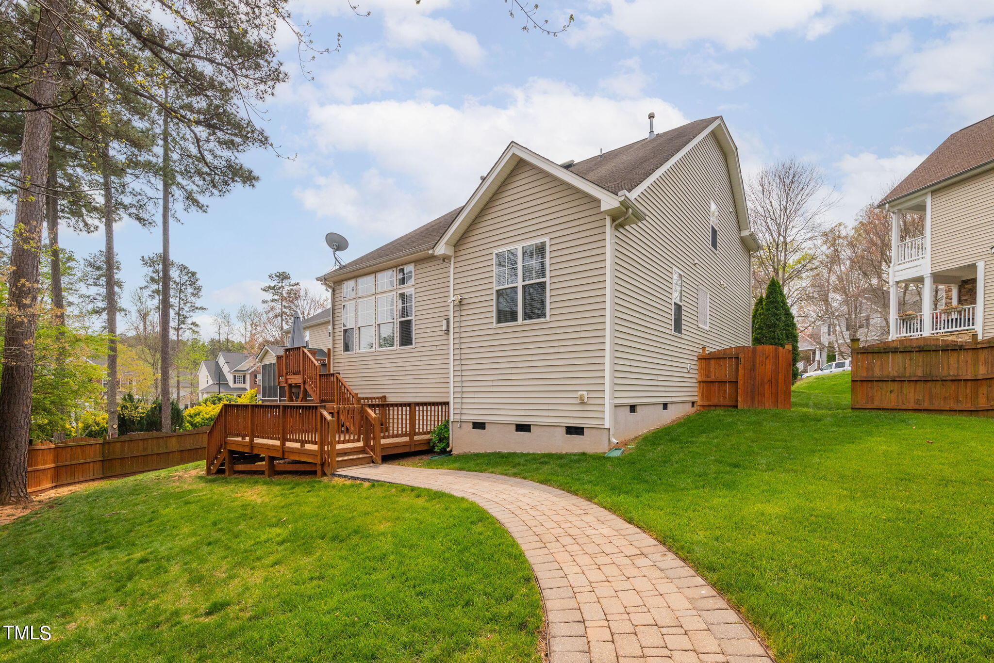8620 Benzinger Drive Raleigh, NC 27613 - Photo 40 of 51 a view of a house with backyard